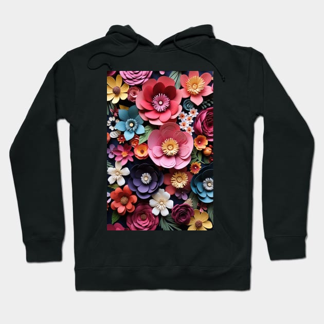 Blossoming Petals in Nature's Beauty Hoodie by Maverick Media